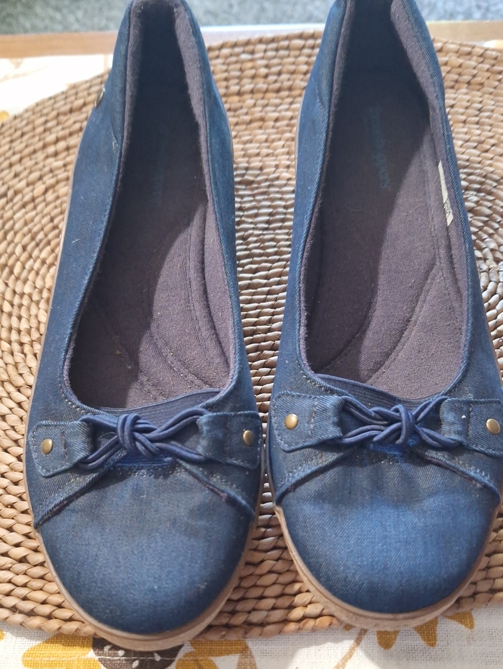 Women’s Navy Blue Casual Ballet Flats